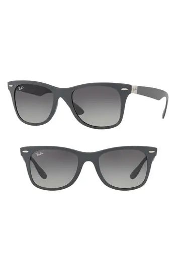 Men's Ray-Ban Wayfarer Liteforce 52Mm Sunglasses - Grey | Nordstrom