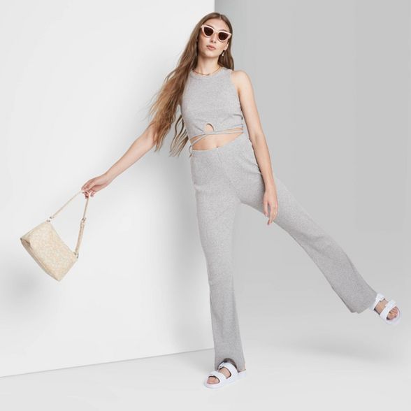 Women's Knit Flare Pants - Wild Fable™ | Target