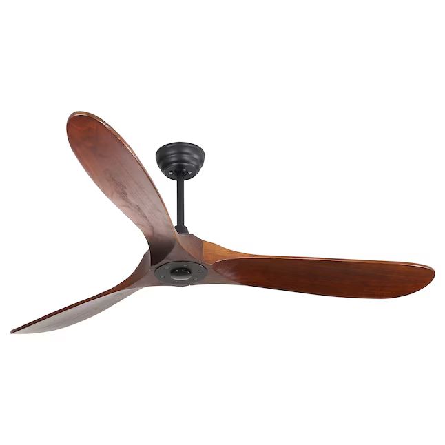 BANSA ROSE 52-in Black Indoor/Outdoor Ceiling Fan with Remote (3-Blade) | Lowe's