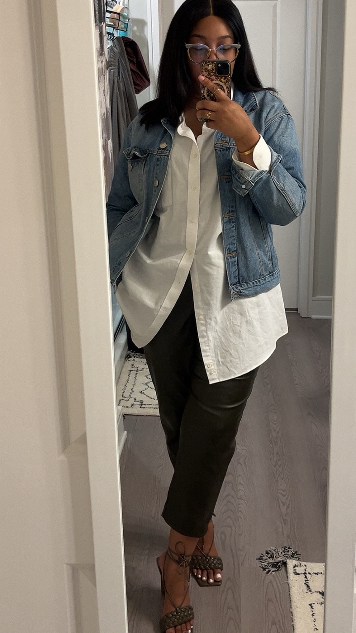 Date night outfit ideas, spring date night outfit ideas, transitional date night outfit ideas, target style, casual Jean jacket outfit, spring outfit inspiration

#LTKmidsize #LTKstyletip