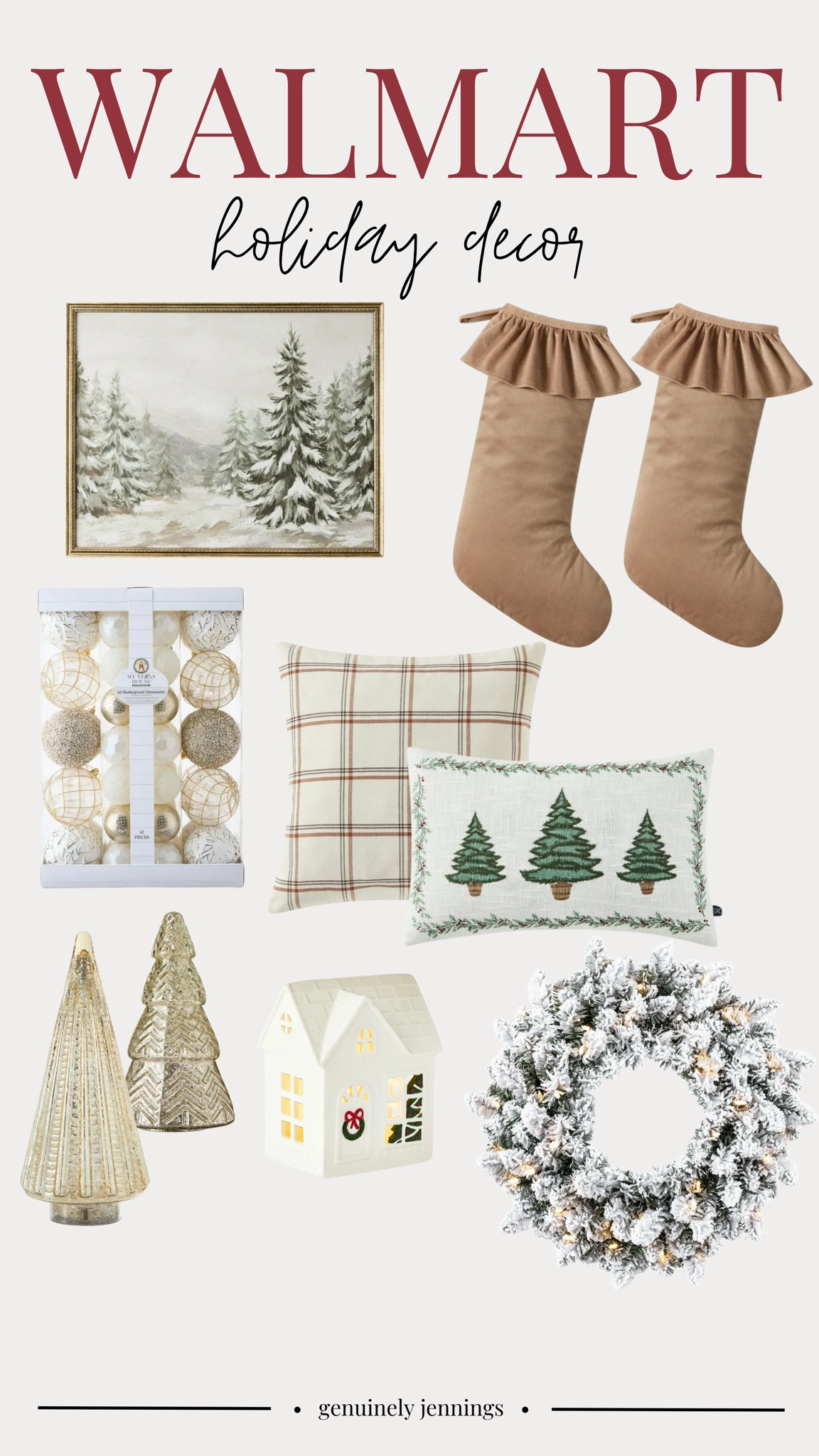 New Holiday Decor at Walmart! 

#LTKHoliday #LTKHome #LTKSeasonal