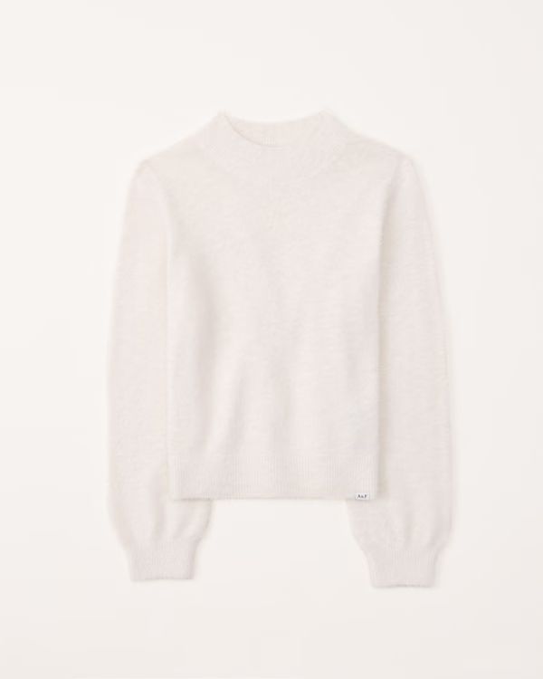 girls cozy mockneck sweater | girls tops | Abercrombie.com | Abercrombie & Fitch (US)