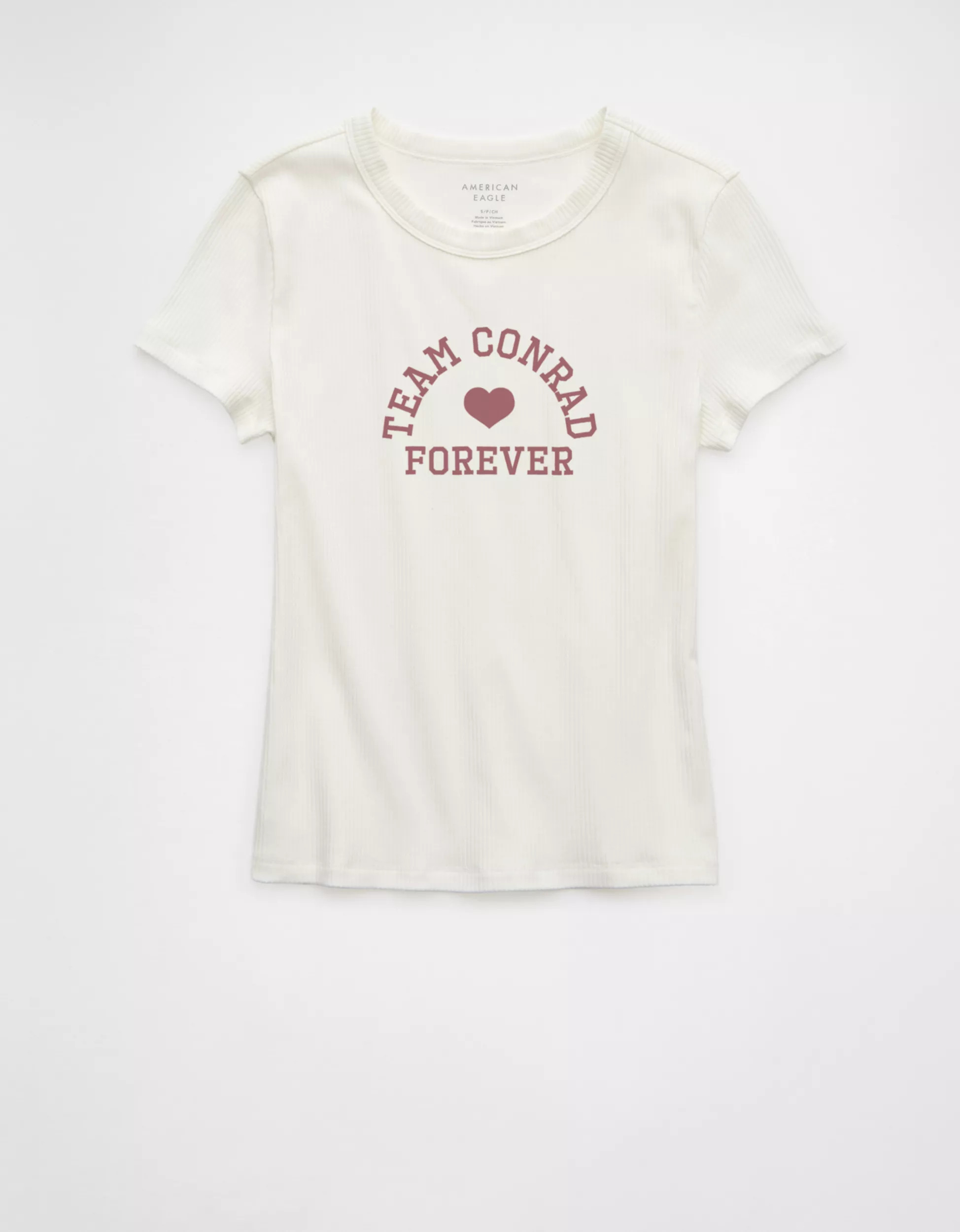 AE x The Summer I Turned Pretty Hey Baby Tee | American Eagle Outfitters (US & CA)