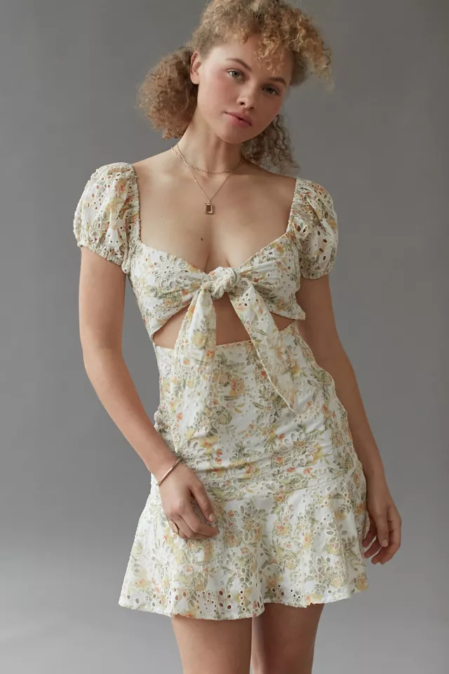 En Saison Opposites Mini Dress | Urban Outfitters (US and RoW)