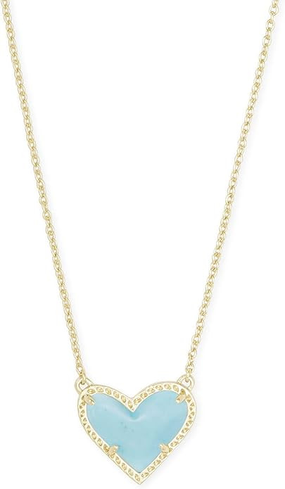 Kendra Scott Ari Heart Adjustable Length Pendant Necklace for Women, Fashion Jewelry | Amazon (US)