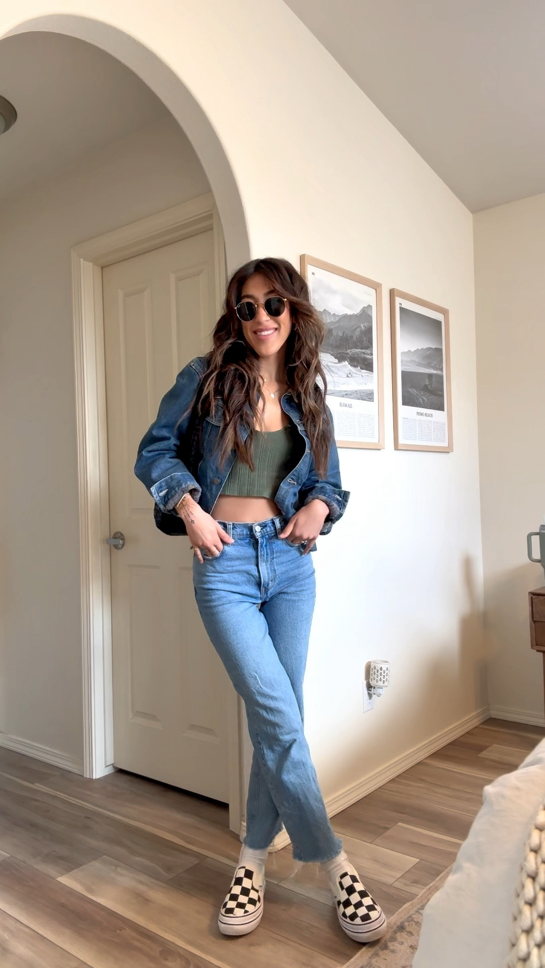 Jacket is vintage Lee double lined :)
Top is old Urban 

#LTKstyletip #LTKVideo #LTKbeauty