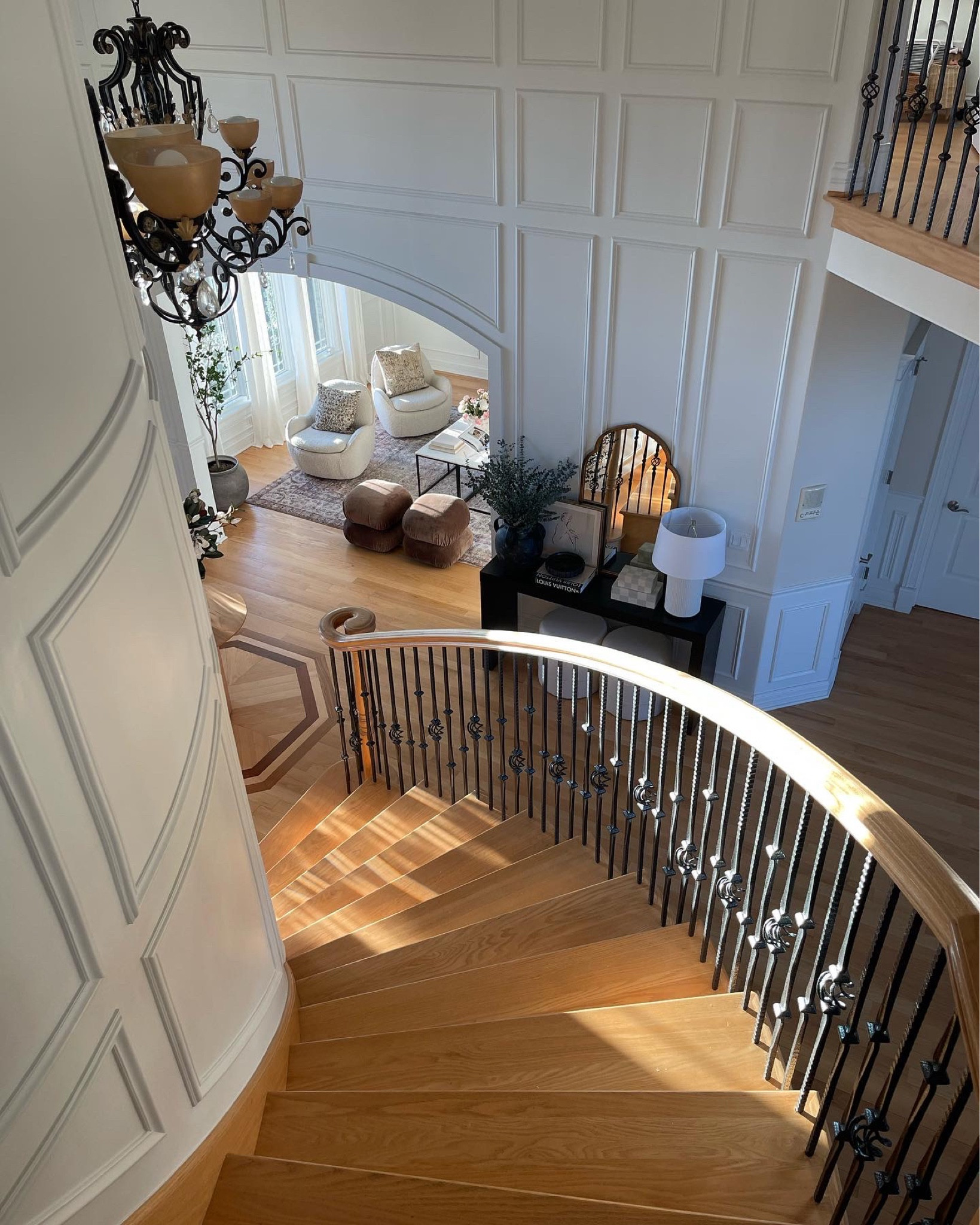 The view from the top of stairs — console table is on sale!

Follow @mrs.vesnatanasic on Instagram for daily home decor, interior design, styling & daily inspiration weekend sale, studio mcgee x target new arrivals, coming soon, new collection, fall collection, spring decor, console table, bedroom furniture, dining chair, counter stools, end table, side table, nightstands, framed art, art, wall decor, rugs, area rugs, target finds, target deal days, outdoor decor, patio, porch decor, sale alert, dyson cordless vac, cordless vacuum cleaner, tj maxx, loloi, cane furniture, cane chair, pillows, throw pillow, arch mirror, gold mirror, brass mirror, vanity, lamps, world market, weekend sales, opalhouse, target, jungalow, boho, wayfair finds, sofa, couch, dining room, high end look for less, kirkland’s, cane, wicker, rattan, coastal, lamp, high end look for less, studio mcgee, mcgee and co, target, world market, sofas, couch, living room, bedroom, bedroom styling, loveseat, bench, magnolia, joanna gaines, pillows, pb, pottery barn, nightstand, cane furniture, throw blanket, console table, target, joanna gaines, hearth & hand, arch, cabinet, lamp, cane cabinet, amazon home, world market, arch cabinet, black cabinet, crate & barrel, pottery barn, mcgee & co, entryway, foyer, rug, wood table, sale alert, pedestal table, round table, floor lamp, chair, vase, vintage, antique vase, vessel, cb2, home goods, arhaus, master bedroom, primary bedroom, penn chair, west elm, world market finds, checkered, living room, home decor, world market, modern, transitional, cane trend, great room, vessel, stems, faux stems, faux florals, faux plant, bed frame, bed, pillow, throw blanket, throw pillow, candle holder, candle tapper, candle, boucle, sherpa, bench, velvet, wayfair, amazon home, amazon, amazon furniture, amazon must have, amazon favorites, target, crate & barrel, pottery barn, spring refresh, concrete table, great room, open concept, white sofa, cube ottoman, hydrangea, preserved flowers, dried flowers, 

#LTKSeasonal #LTKFind #LTKhome