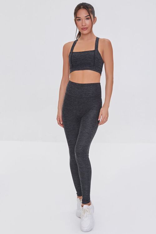 Active Heathered Leggings | Forever 21 (US)