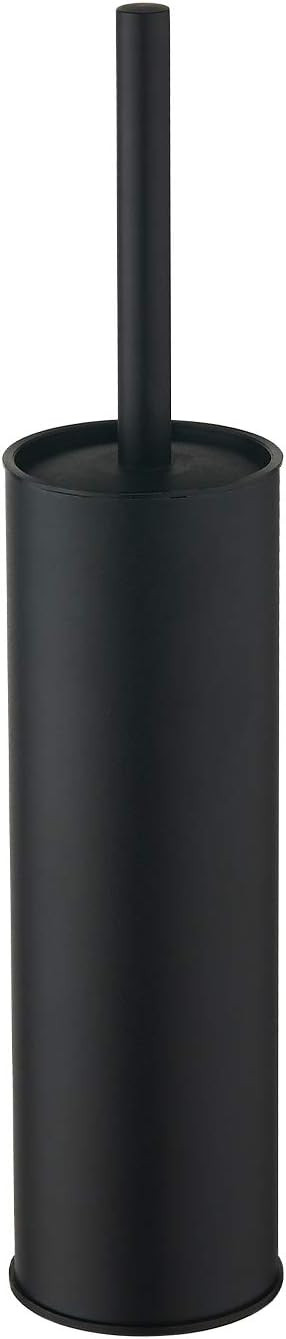 BGL Stainless Steel Toilet Brush with Holder, 2 Black Bristle Heads | Amazon (US)