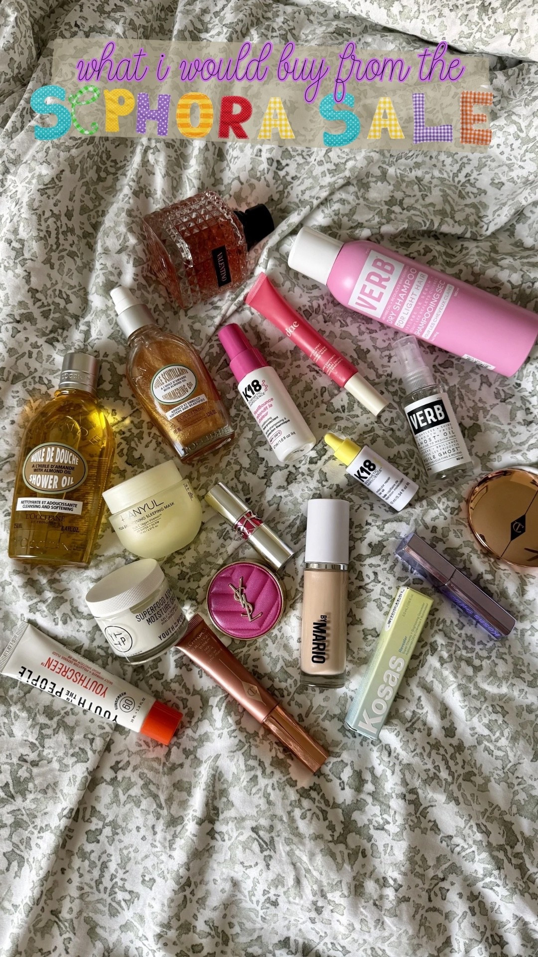 Sephora sale starts today for everyone! Use the code springsale to save!!!￼

#LTKgrwm #LTKMothersDay #LTKselfcare