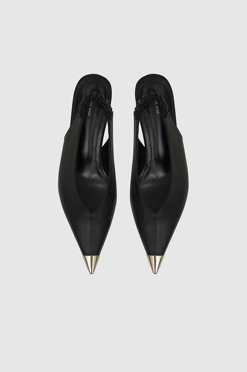 Nina Heels With Metal Toe Cap | Anine Bing