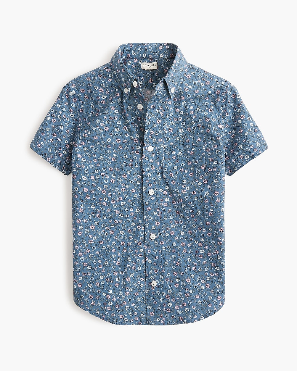 Boys' short-sleeve printed washed shirt | J.Crew Factory