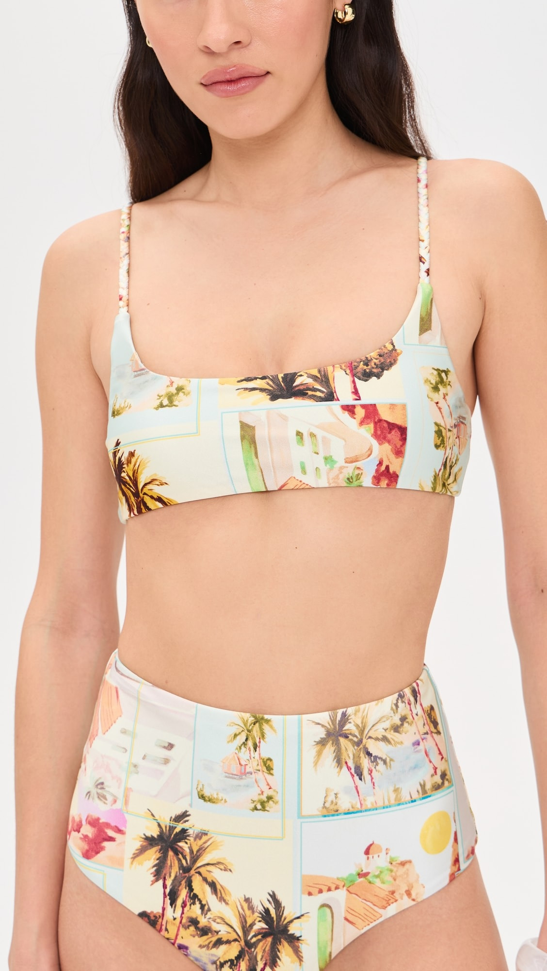 Dolce Braid Strap Bikini Top | Shopbop