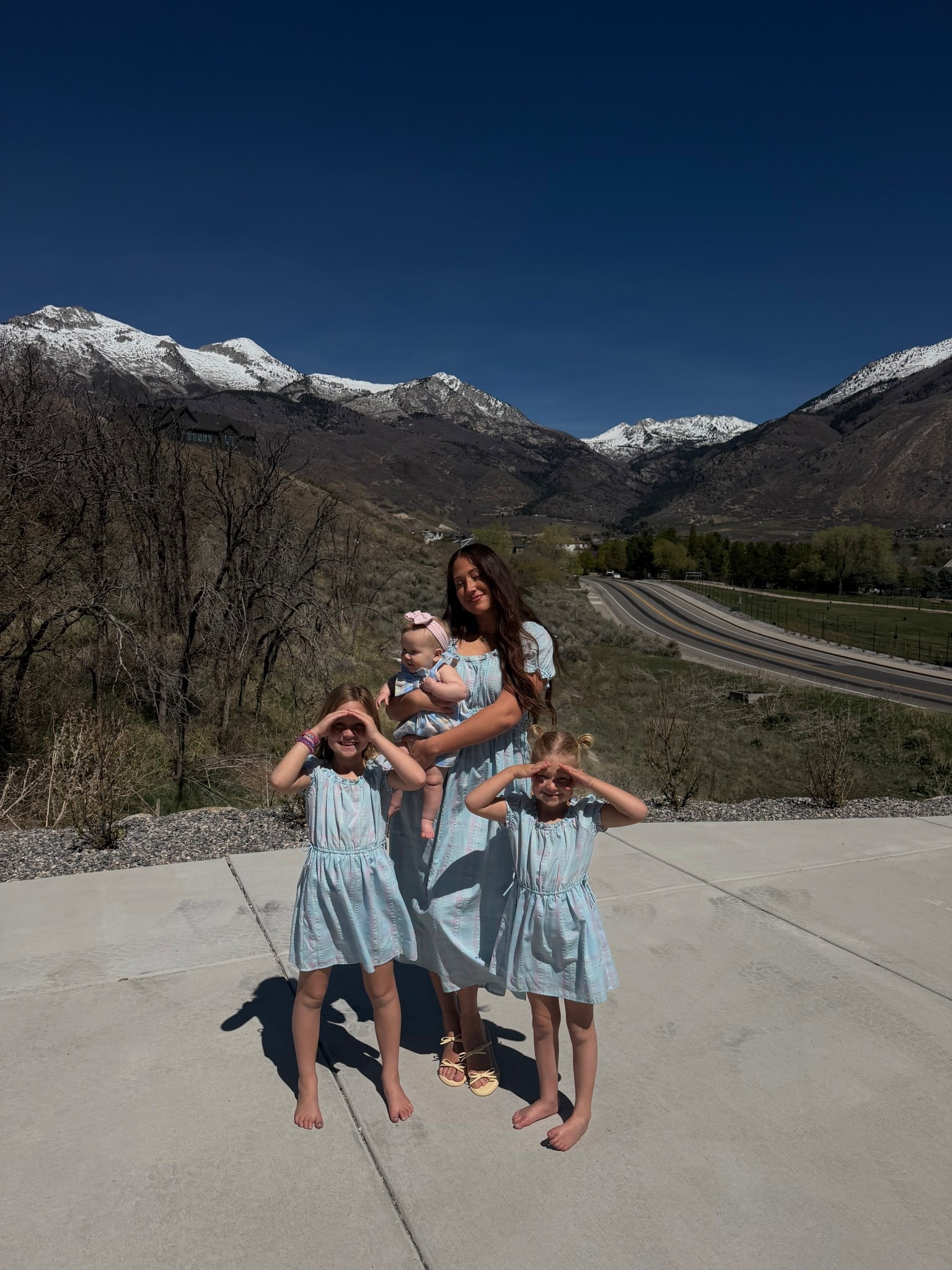 Me and the girls Easter dresses!! 🐣🌷🩵

#LTKootd #LTKKids #LTKmomlife