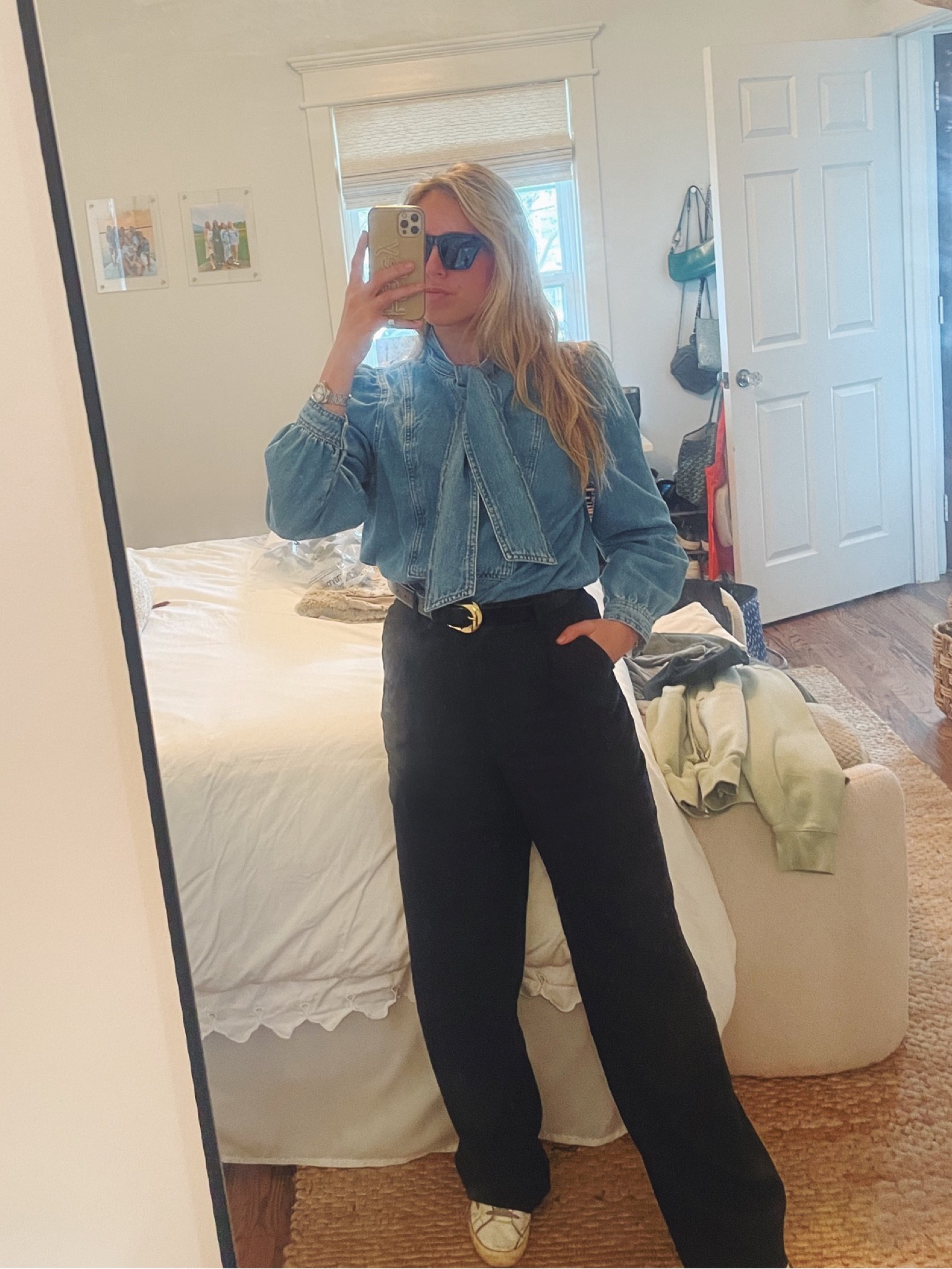 Top is new Zara but linked a Banana Republic one that is almost identical! Work OOTD 😀

#LTKunder100 #LTKworkwear #LTKstyletip