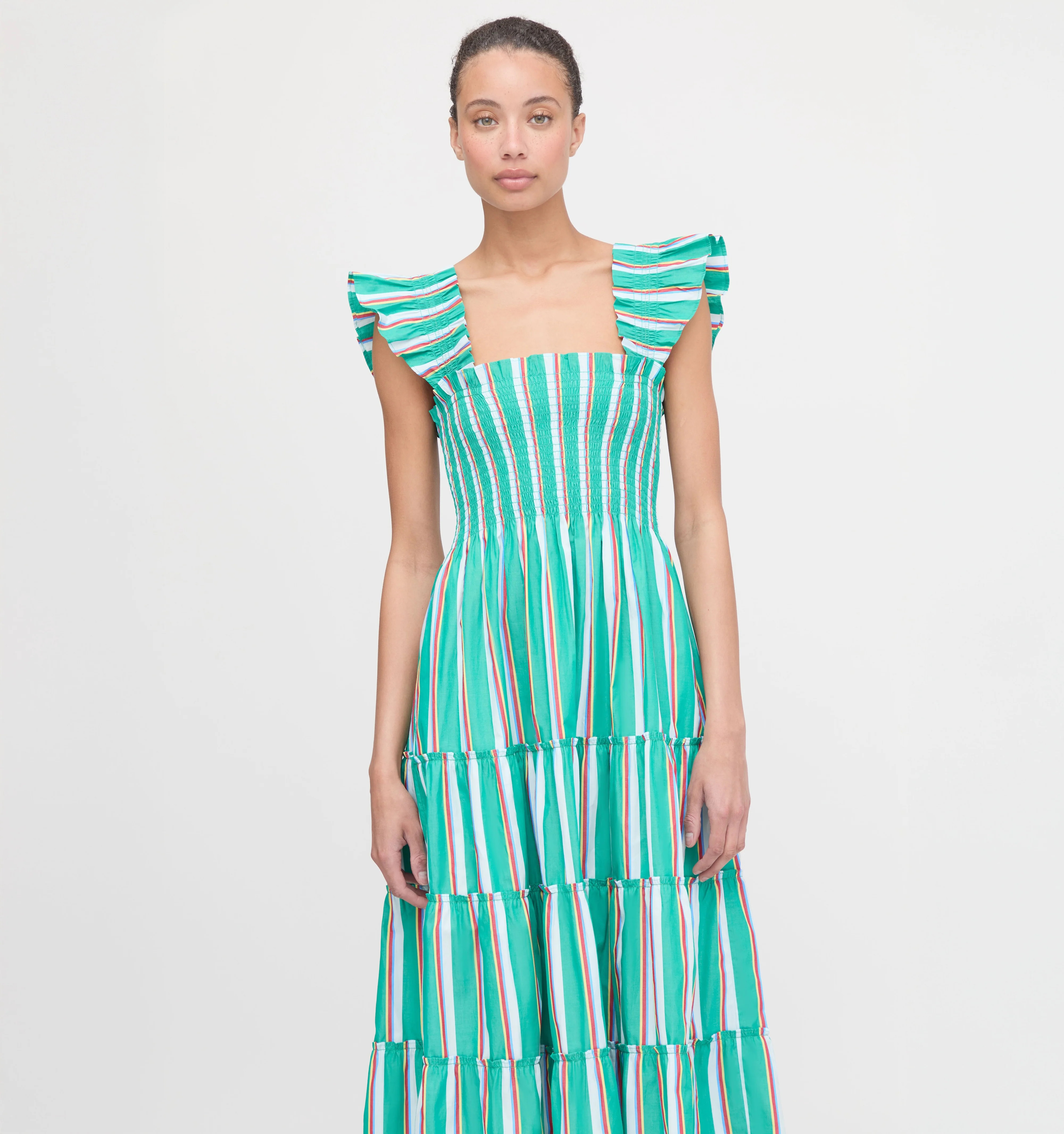 The Ellie Nap Dress - Sunset Stripe | Hill House Home US