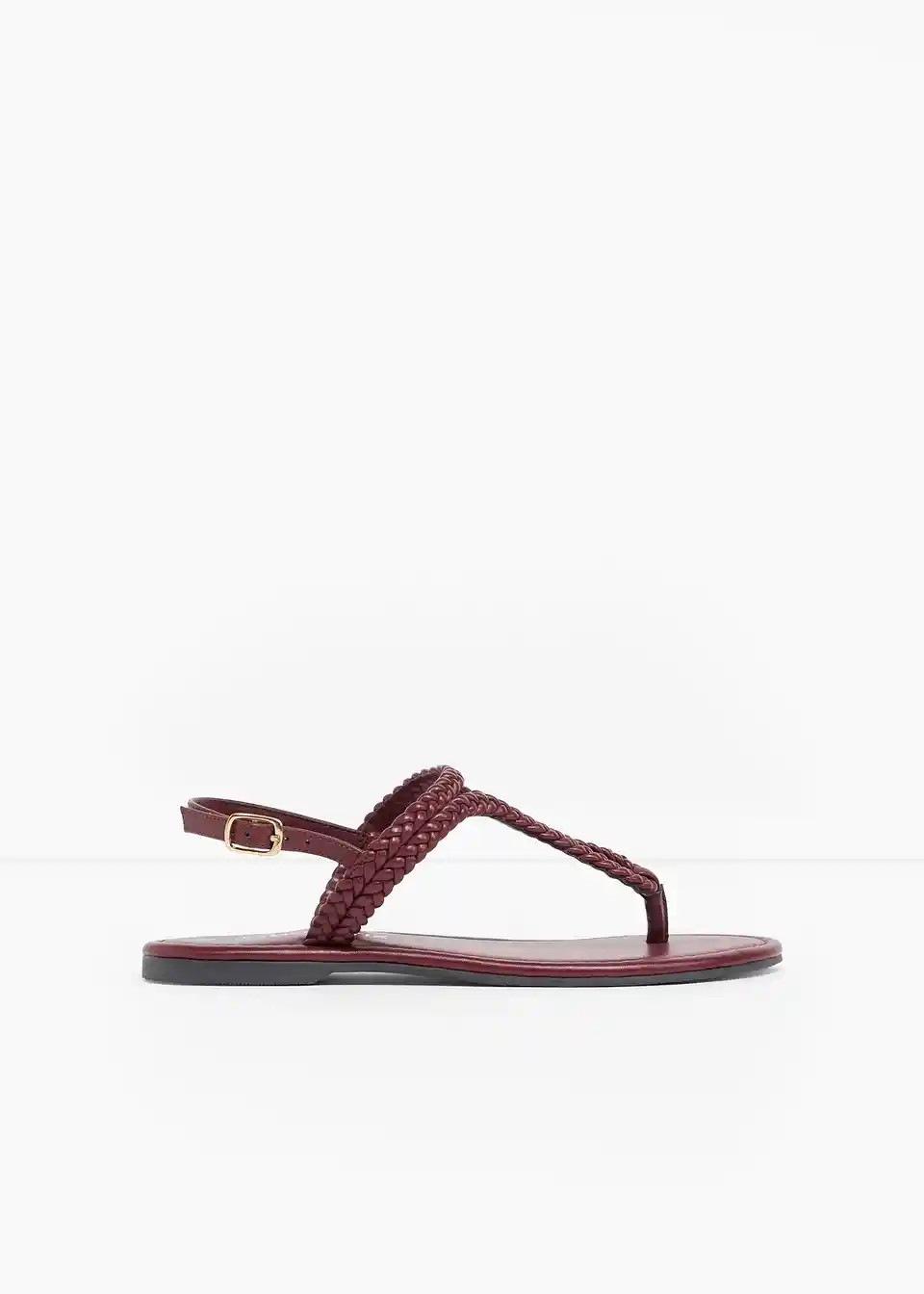 Zehenstegsandalen in Flecht-Optik | Bonprix DE