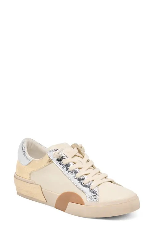 Dolce Vita Zina Sneaker in Metallic Multi Leather at Nordstrom, Size 7 | Nordstrom