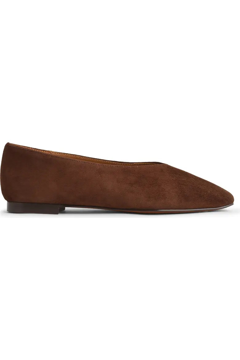 Madewell The Mylie Ballet Flat in Tawny Khaki at Nordstrom, Size 5.5 | Nordstrom