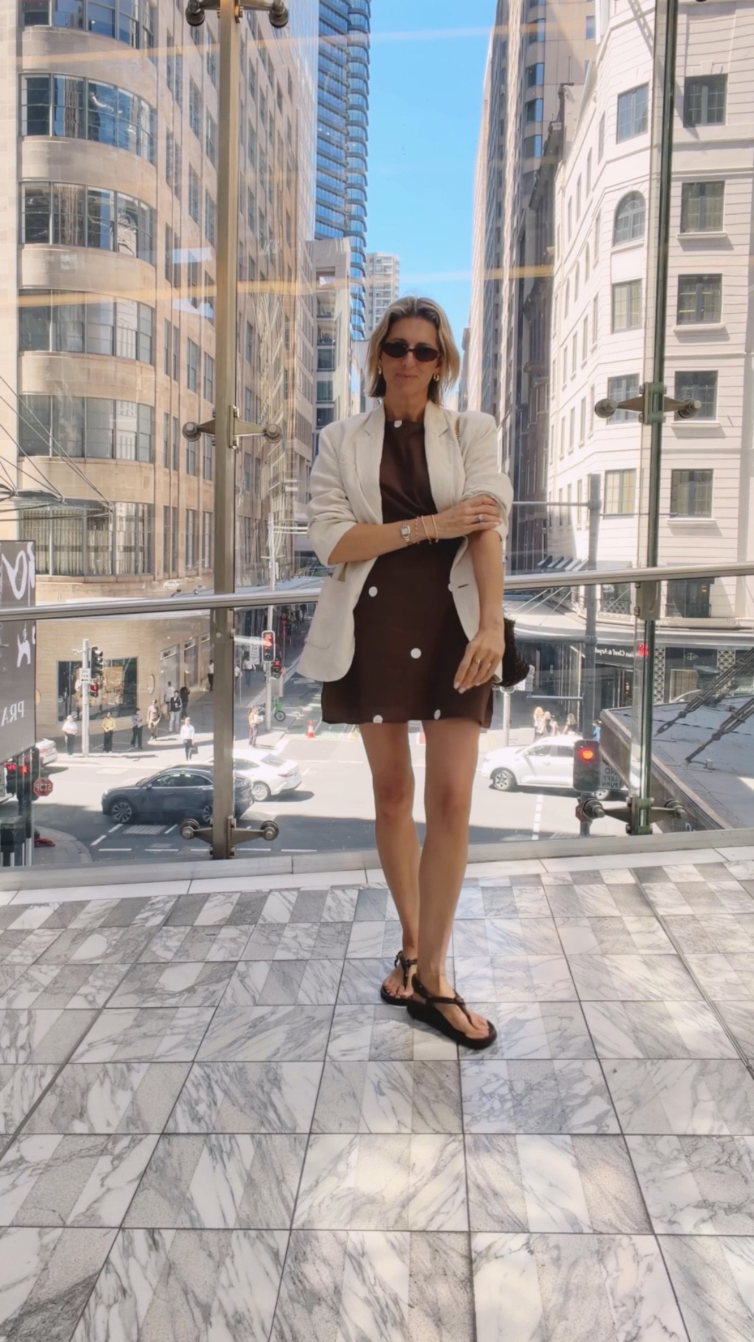 Brown and cream, my new fav combo!! 🤎🥛 how cute is this polka dot mini dress - 100% cotton, fully lined,  and under $100!

#summerstyle #summeroutfit #polkadot #minidress 

#LTKworkwear #LTKdresses #LTKsummer