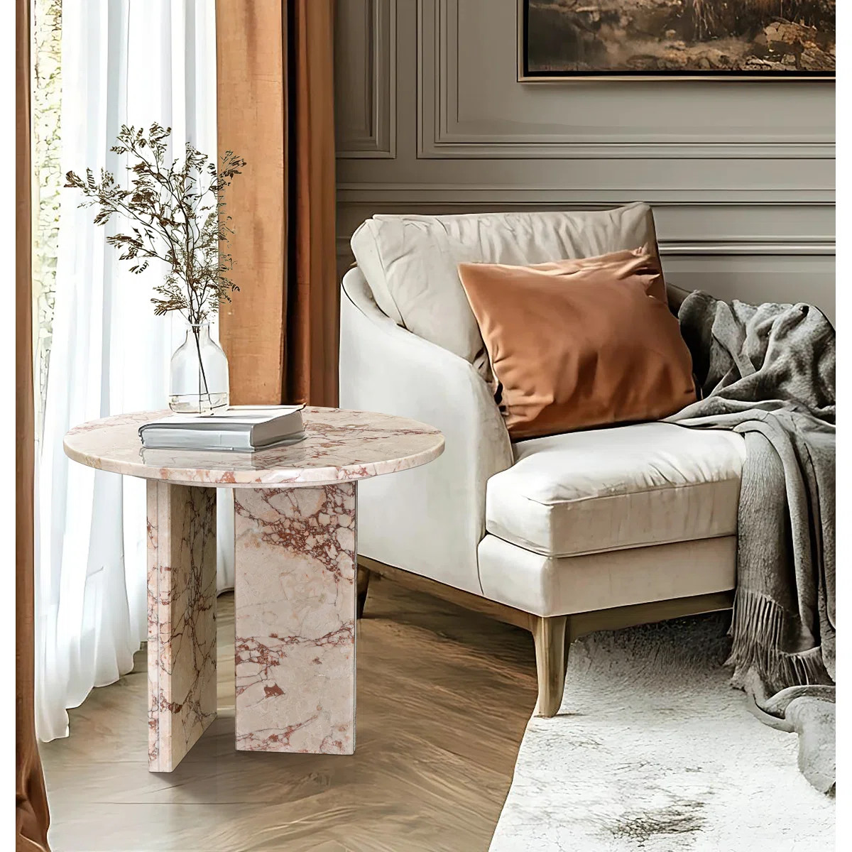 Marble Coffee Table, Small Table | Wayfair North America