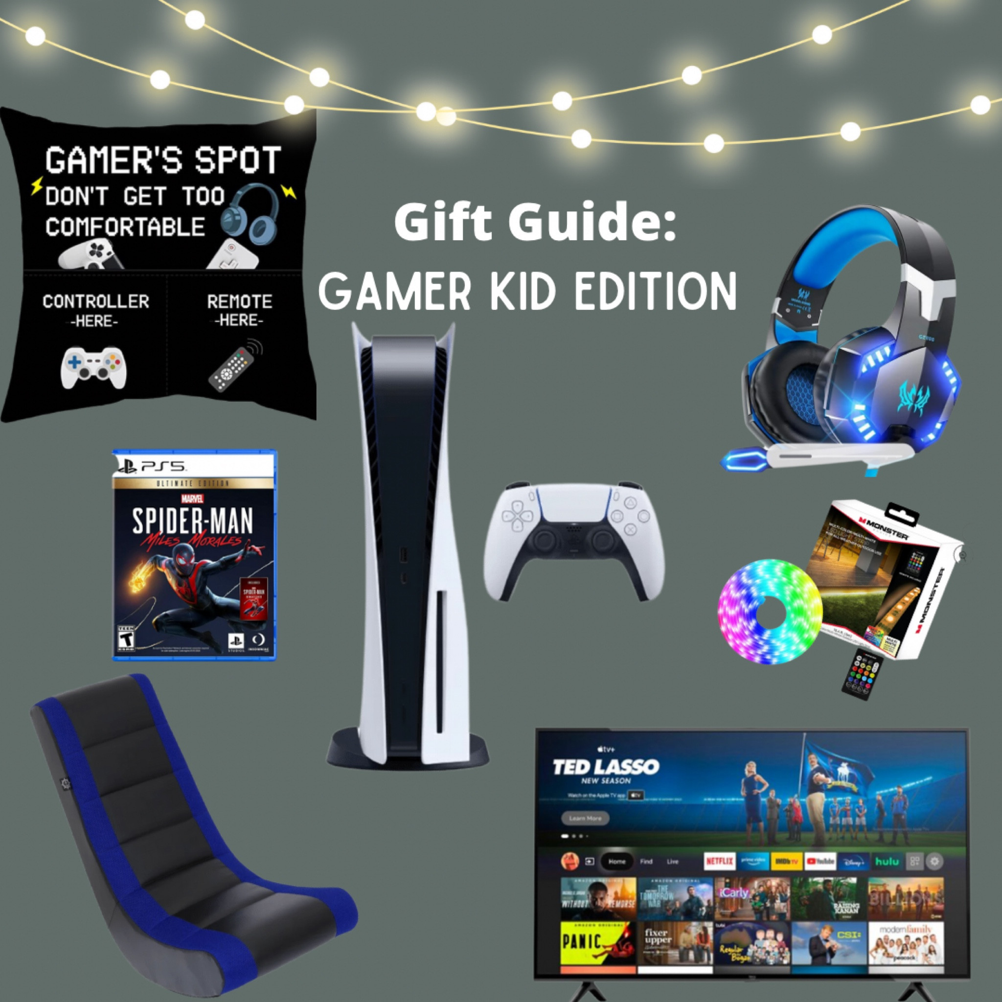 For your gamer kid! Ps5, tv, headsets, gamer chair, etc. Sharing all things my 8 year old boy wants for Christmas.

#LTKChristmas #LTKsalealert #LTKsale 

#LTKSeasonal #LTKHoliday #LTKGiftGuide