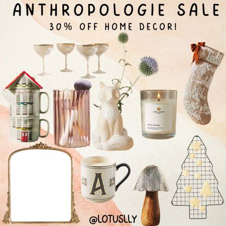 Anthropologie Sale! 30% off home decor! Discount applied in checkout.

LTKunder100 / LTKunder50 / LTKhome / LTKstyletip /  anthropologie / anthropologie sale / sale alert / sale / cyber week / home decor / home decor sale / anthropologie home decor / mirrors / floor mirror / cookie sheet / mug / mugs / coffee cup / tea cup / candle / candles / wine glasses / wine glass / wine glass set / christmas stocking / christmas / christmas gift guide / gift guide / gifts / gift guides / christmas home decor / stocking / vase / fox vase / flower vase / home decorations 

#LTKHoliday #LTKSeasonal #LTKCyberweek