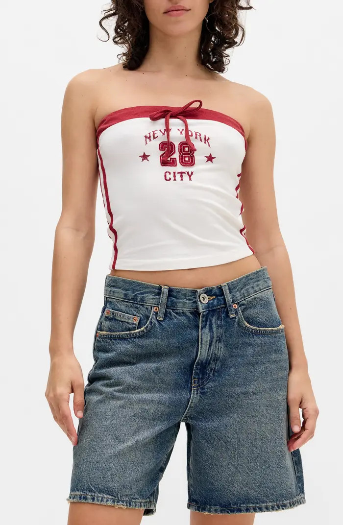 Harden High Waist Denim Shorts | Nordstrom