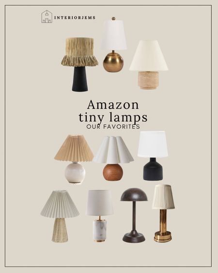 Amazon tiny lamps, small lamps, kitchen lamp, woven lamp, gold lamp, beige lamp, bedroom light, designer lamp

#LTKStyleTip #LTKHome #LTKSaleAlert