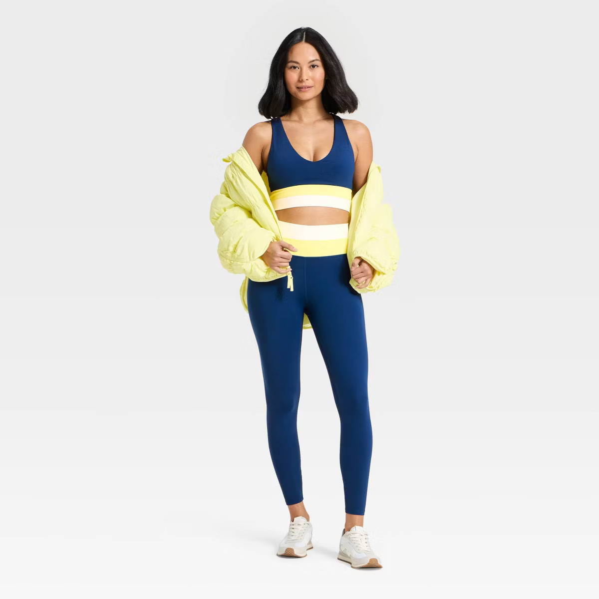 Women's Colorblocked Longline Sports Bra - JoyLab™ | Target