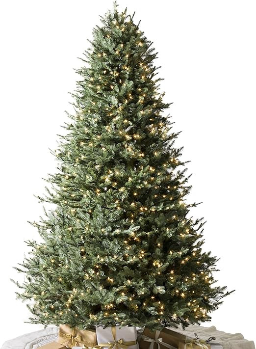Balsam Hill 6.5ft Premium Pre-Lit Artificial Christmas Tree 'Most Realistic' BH Balsam Fir with C... | Amazon (US)