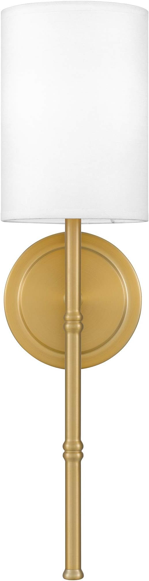 Ashley Harbour DS19298A Dorsett Wall Sconce, AB - Aged Brass | Amazon (US)