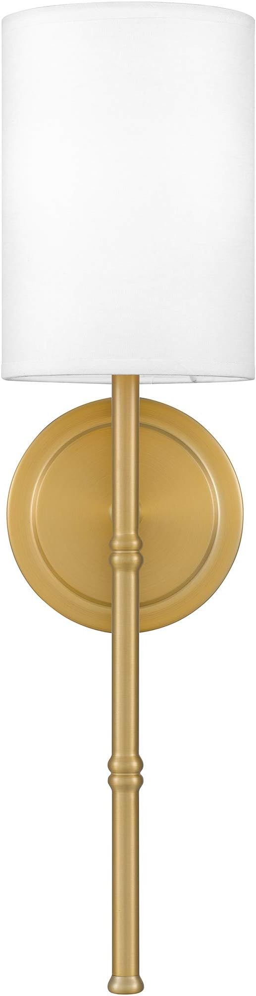 Ashley Harbour DS19298A Dorsett Wall Sconce, AB - Aged Brass | Amazon (US)