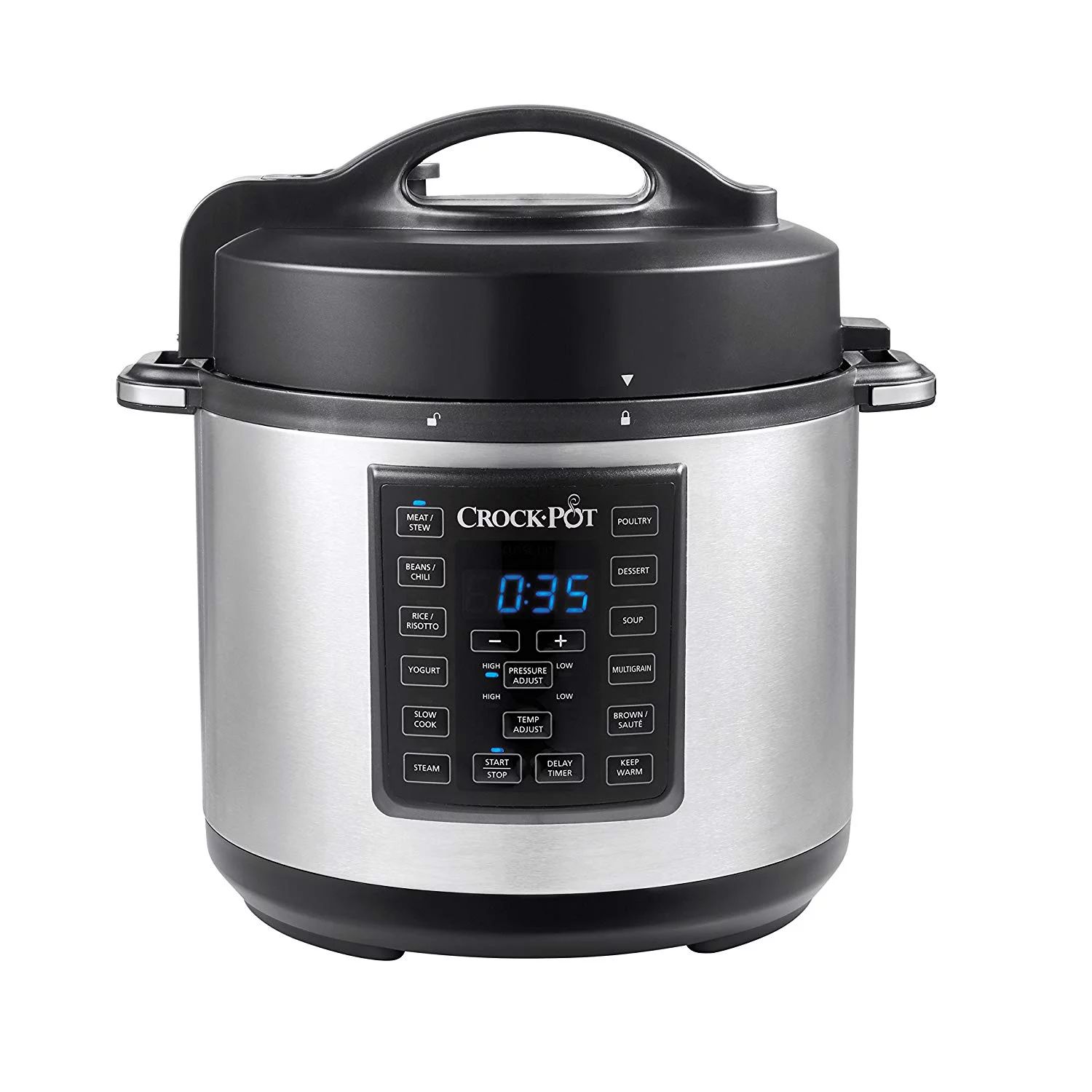Crock-Pot 6 Qt 8-in-1 Multi-Use Express Crock Programmable Slow Cooker, Pressure Cooker, Saute, a... | Walmart (US)