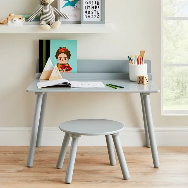 Kid's Desk and Stool Set | Dunelm