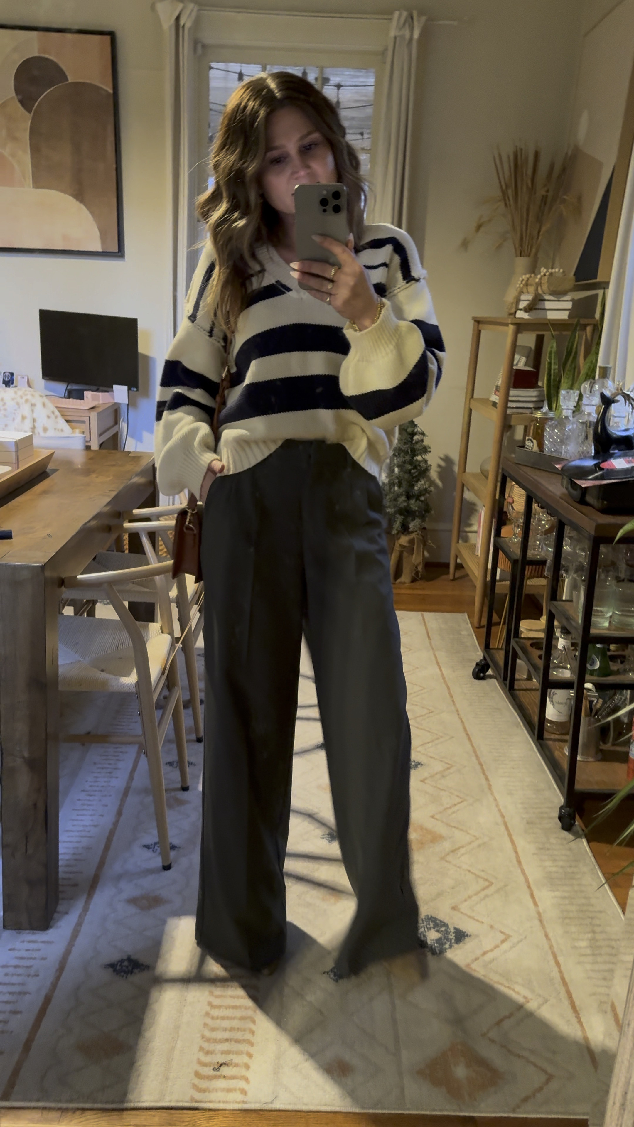 Perfect casual workwear look. Great teacher work day look. Sweater weather. Dress pants. Fall outfits. Winter look. 

Code 20BRANDIW works sitewide on Böhme 

#LTKfindsunder100 #LTKSeasonal #LTKworkwear