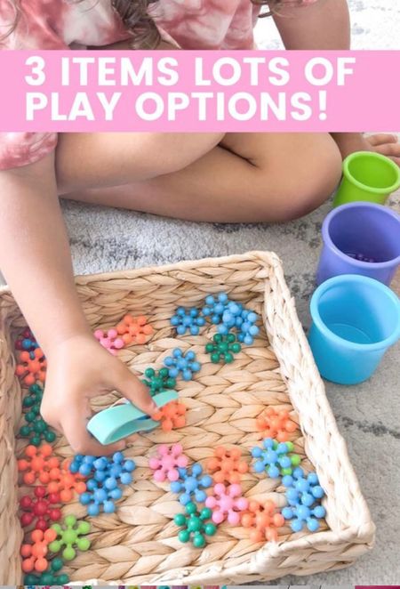 3 toys that have lots of play options. Stacking cups are great to start with during infancy and as your child grows it can be used in so many ways including the shower. 

Montessori 
kids play
fine motor skills
toddlers 

#LTKkids #LTKfamily #LTKtravel