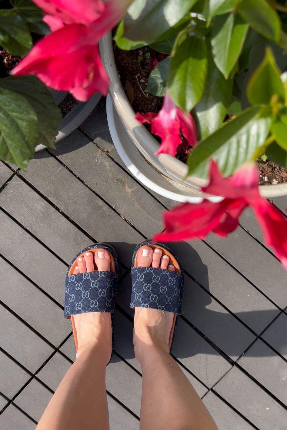 Gucci denim sandals inspired 💕 

#LTKstyletip #LTKshoecrush #LTKFind