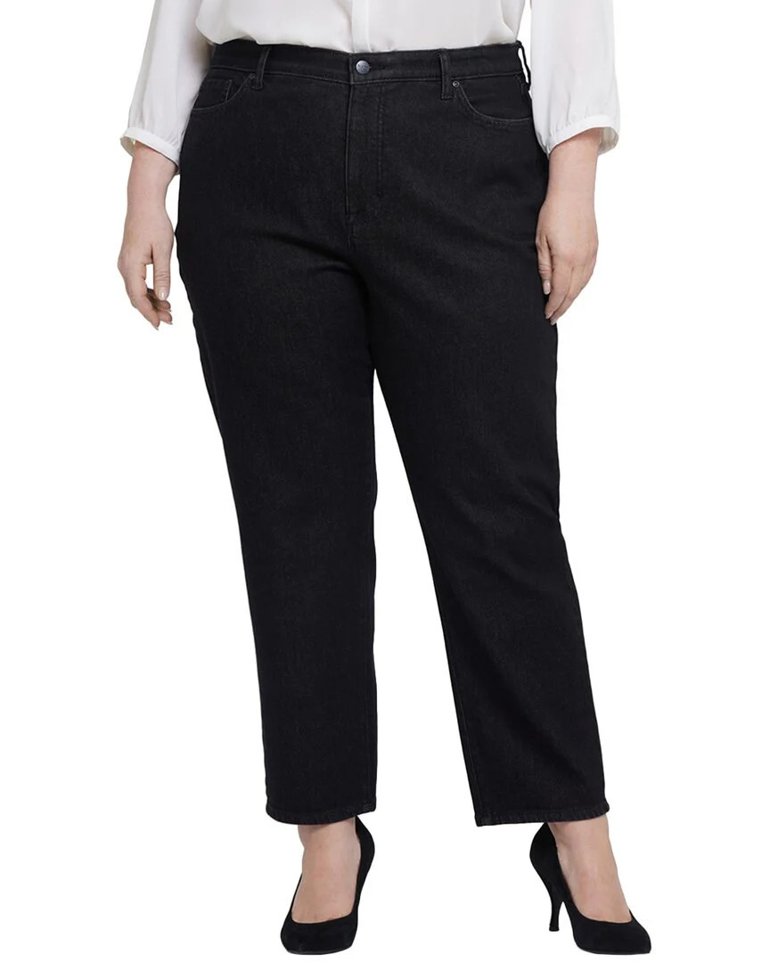 NYDJ Boyfriend Vintage Black Ankle Crop Jean | Shop Simon