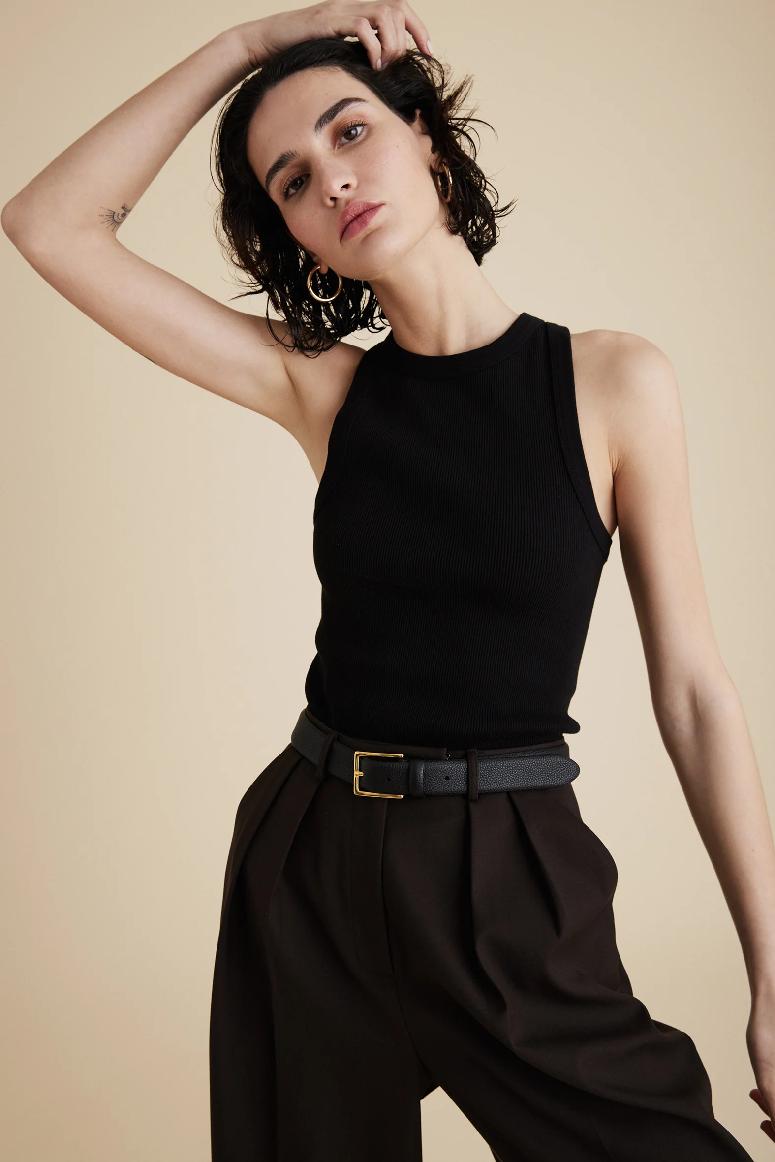 The Not So Basic Tank in Black | Sold Out NYC