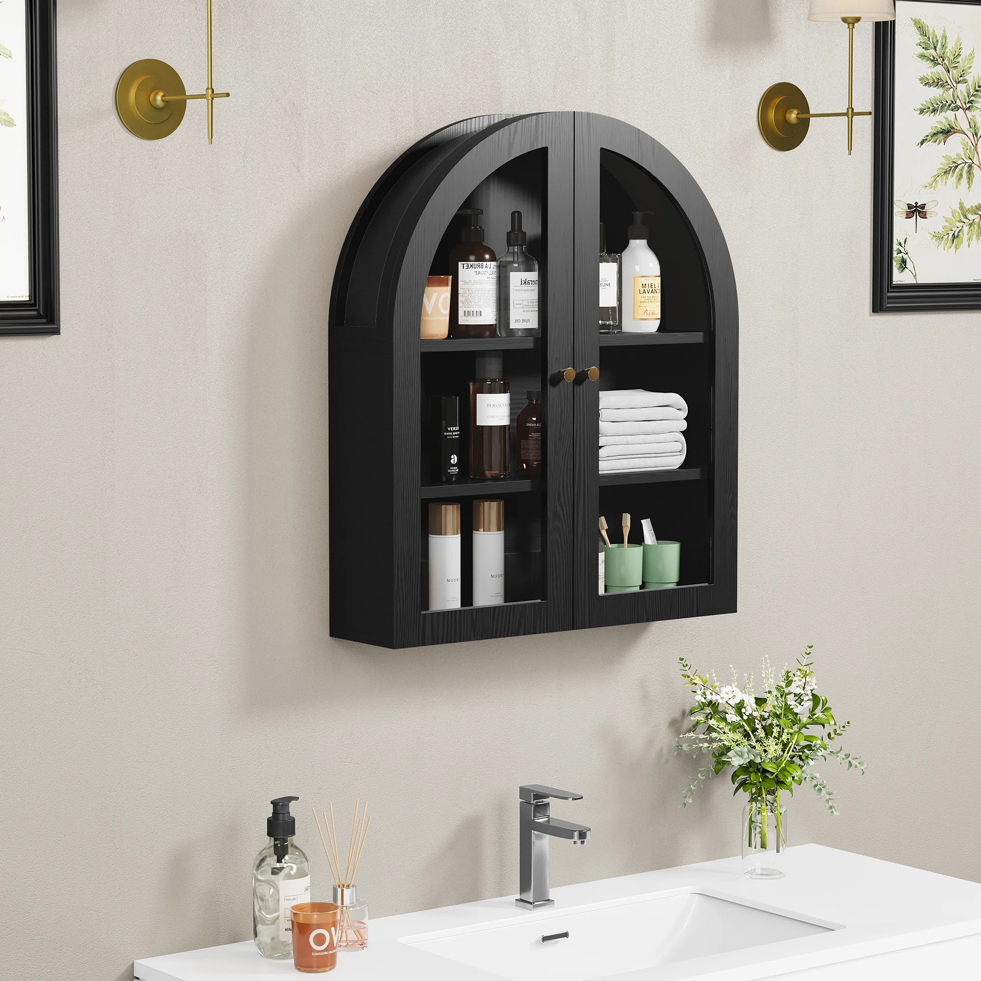 Arched Wall Mounted Cabinet | Wayfair North America