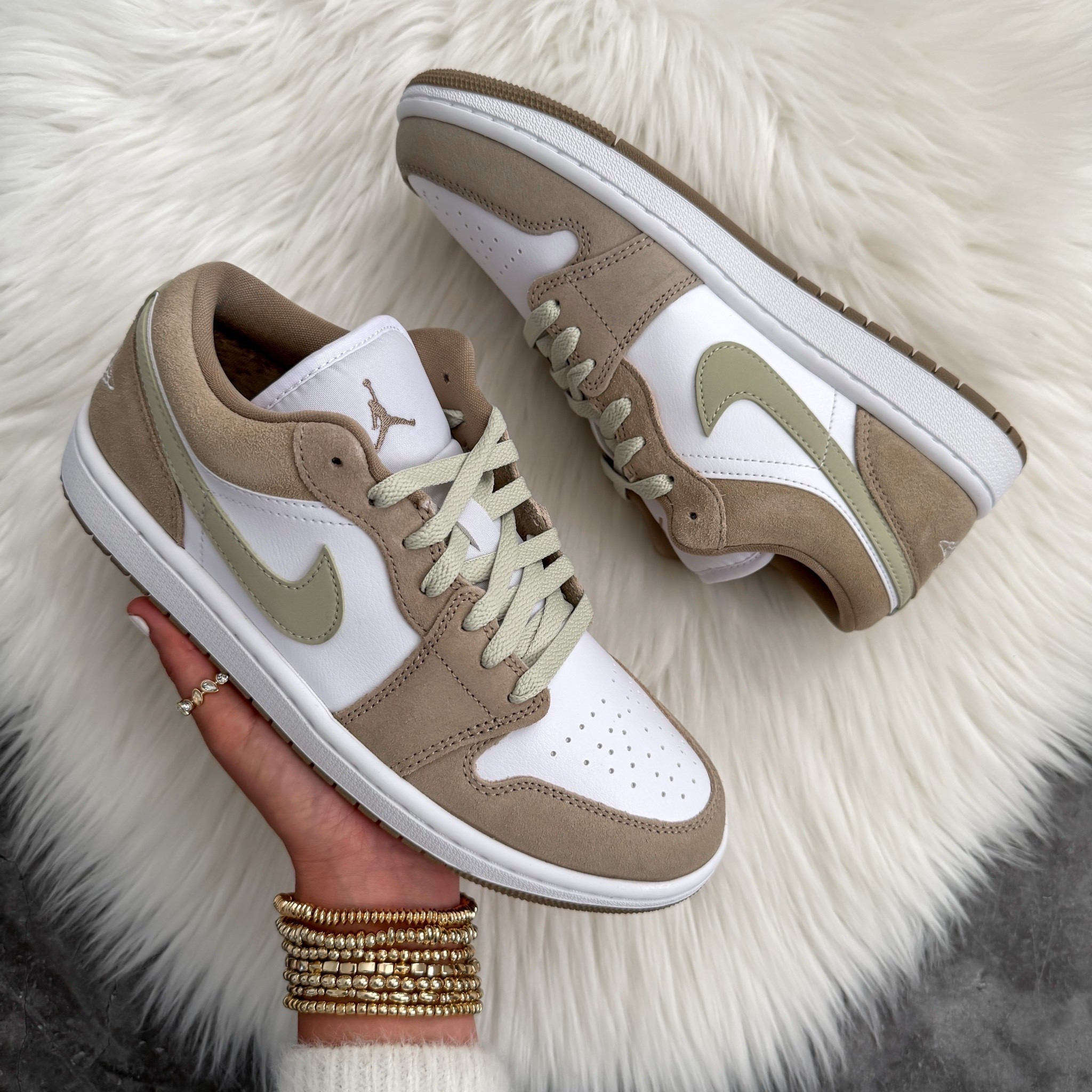 Women’s Air Jordan 1 Low sneakers runs true to size 