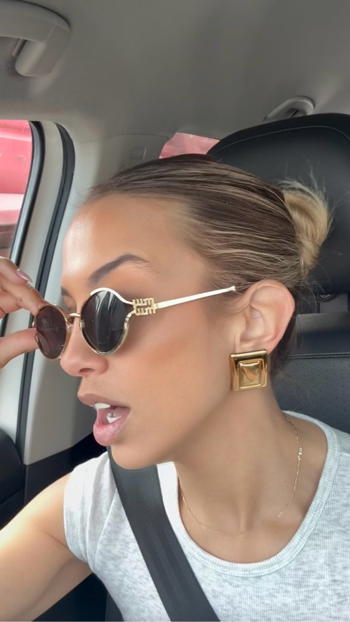 The perfect Mui Mui Sunnies DUPE 

Comment SHOP below to receive a DM with the link to this post on my LTK ⬇ https://liketk.it/5VC25 #ltkdayinmylife #ltkgrwm #ltkootd
