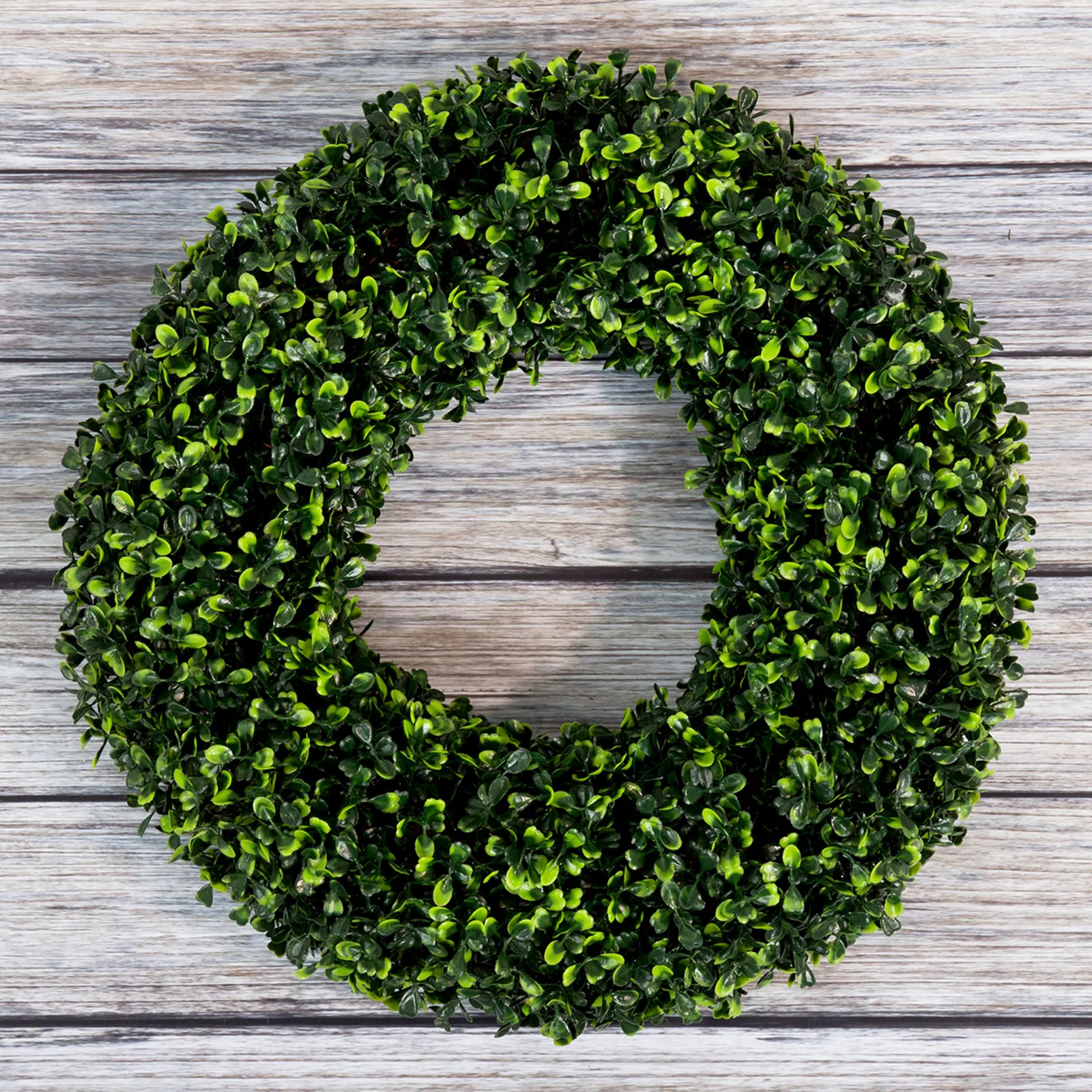 Pure Garden 16.5-in. Artificial Boxwood Wreath, Green | Kohl's