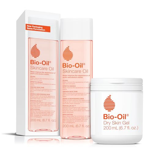 Bio-Oil Skincare Oil Body Oil with Bio-Oil Dry Skin Gel, Full Body Skin Moisturizer | Amazon (US)