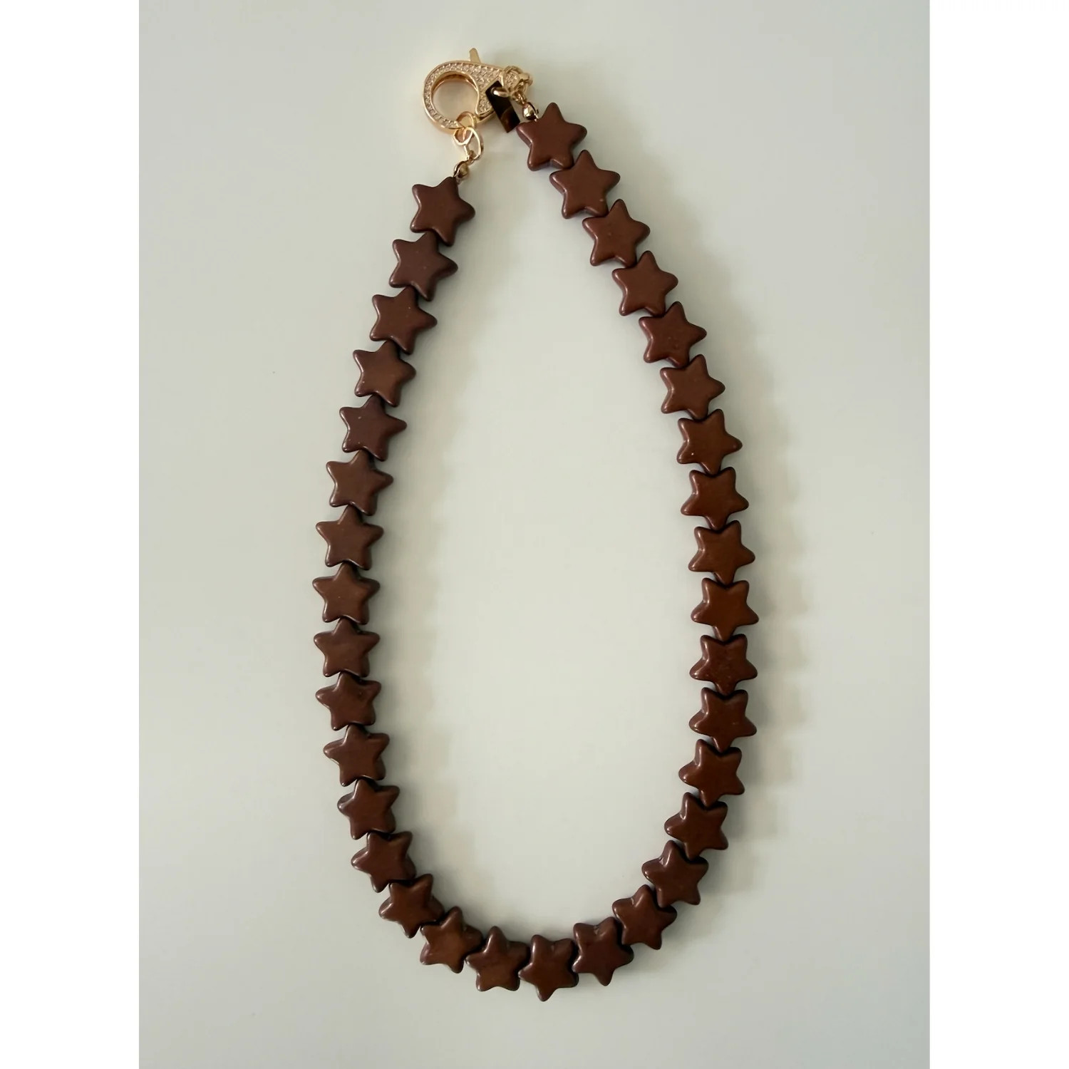 Star Necklace - Small - Brown | Smith and Co. Jewel Design