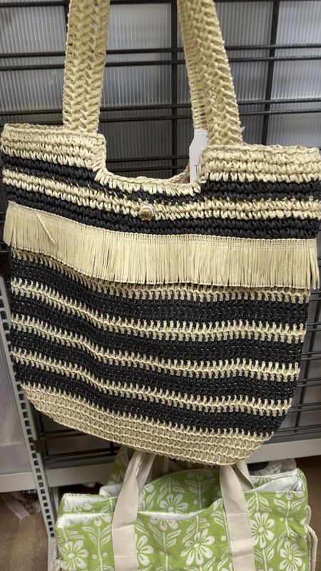 Cute woven bag under $20!  Beach bag, vacation bag, summer bag 

#LTKItBag #LTKSeasonal #LTKVideo