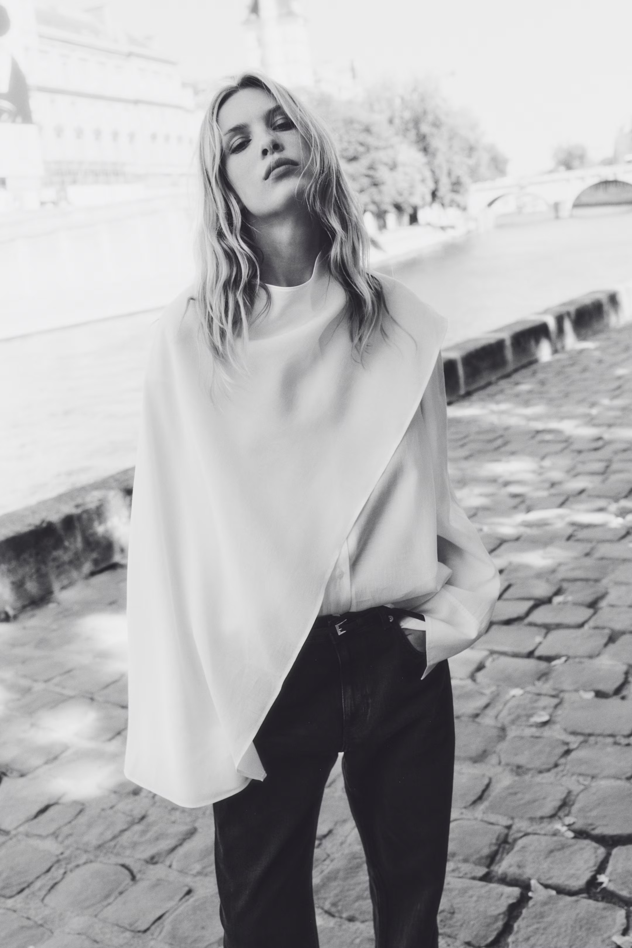 Cape-Bluse | H&M (DE, AT, CH, NL, FI)