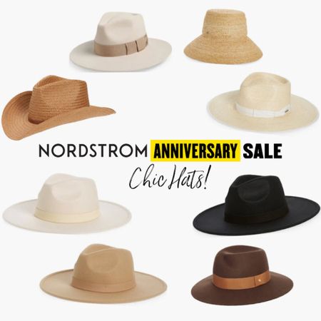 Chic hats in the Nordstrom Anniversary Sale! 
.
Fall hat Panama hat straw hat felt fedora fall outfit sun hat 

#LTKsalealert #LTKxNSale #LTKFind