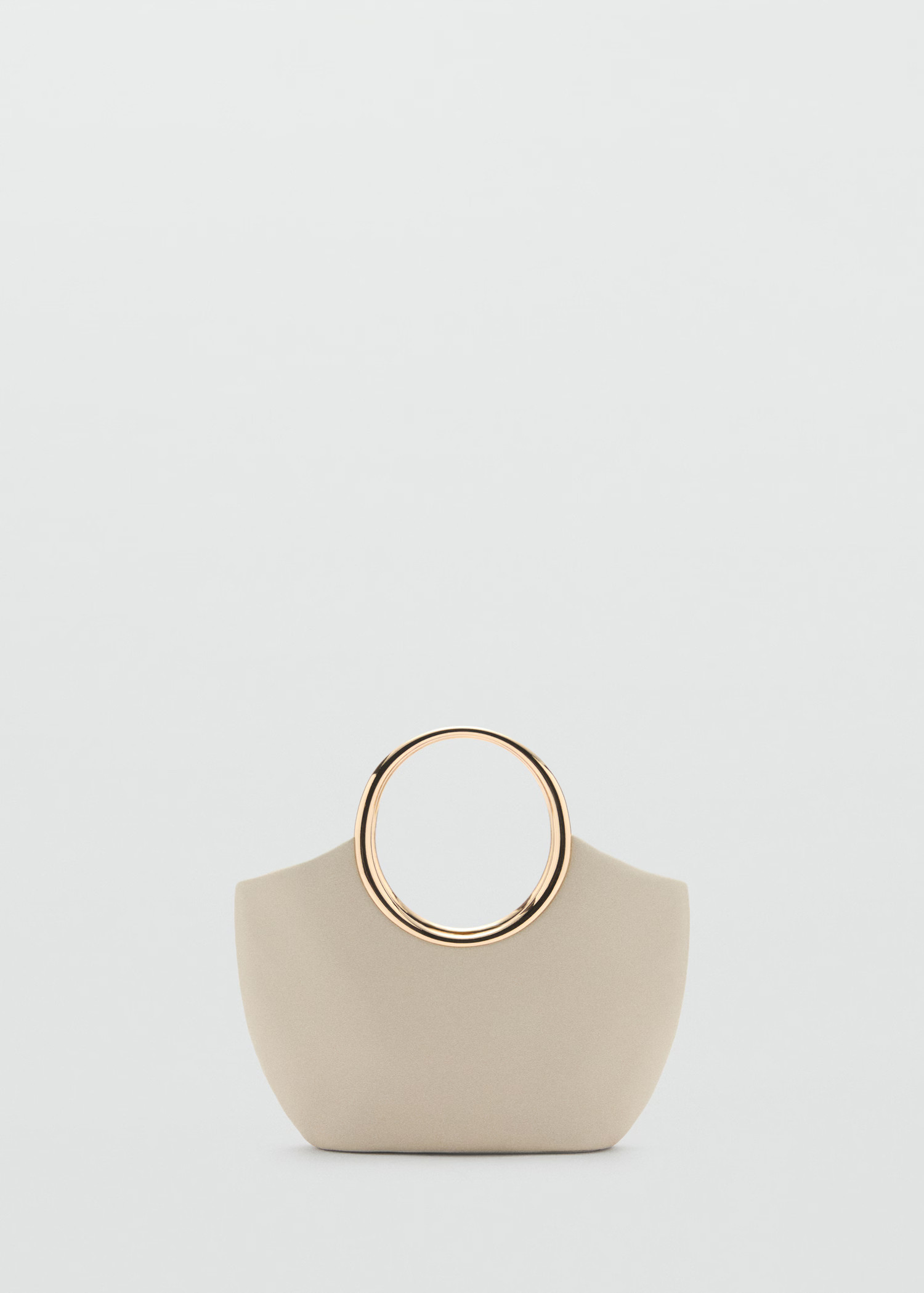 Handbag with metallic details - Women | MANGO USA | Mango (US/MX/AU)